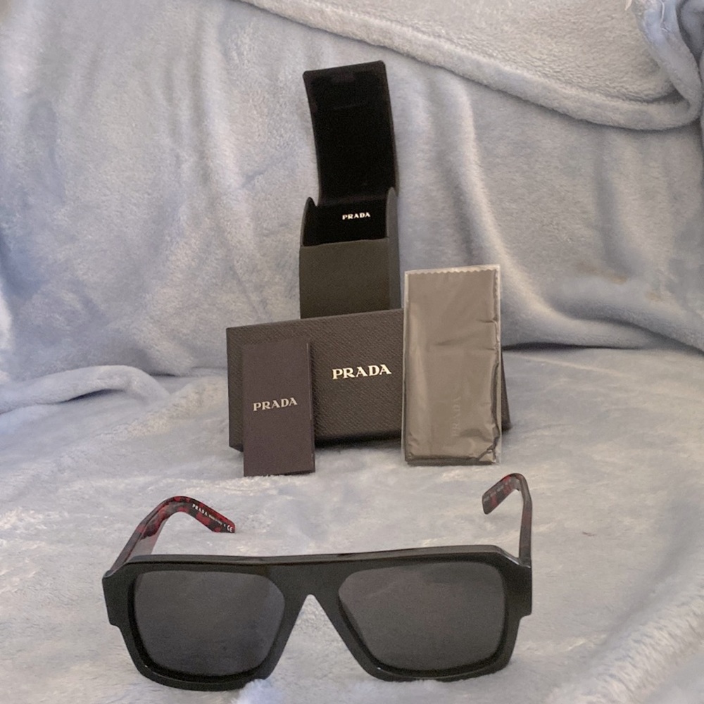 New Prada Sunglasses. Worn once. Don’t fit my nose.